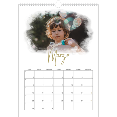 Calendarios A3 — Efectos fotográficos [Marzo]