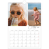 Calendario personalizado A4 — Fotos y caligrafía [Abril]