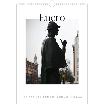 Calendario personalizado A3 — Mi diario de viaje