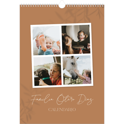 Calendarios A3 — Con los pies en la tierra [portada]