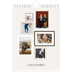 Calendario personalizado A5 — Galería de fotos de pared [portada]