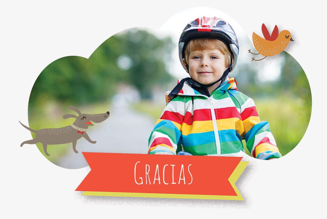 Tarjetas de agradecimiento — Fiesta infantil