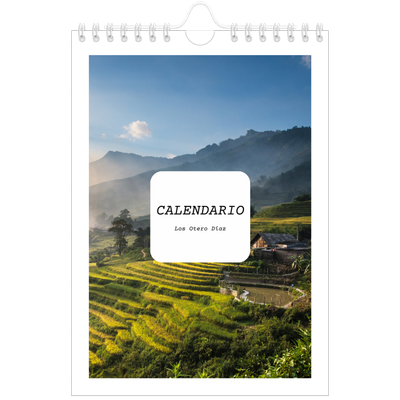 Calendario personalizado A5 — La historia completa [portada]