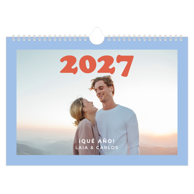 Calendario A4 horizontal — Marcos retro [portada]