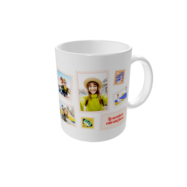 Tazas personalizadas — Sellos vintage