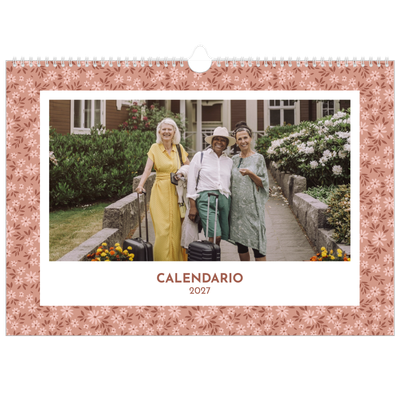 Calendario A3 horizontal — Floreciendo [portada]
