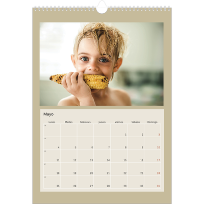 Calendarios A3 — Colores de la tierra [portada]