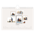 Calendario personalizado A5 — Galería de fotos de pared [Marzo]