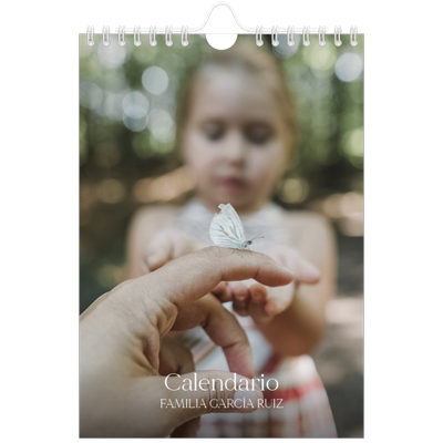 Calendario personalizado A5 — Doce grandes meses [portada]