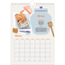 Calendario personalizado A4 — Año en recetas [Febrero]