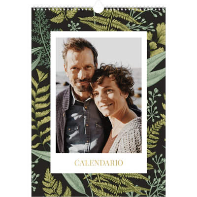 Calendarios A3 — Tapiz floral [portada]