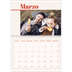 Calendario personalizado doble A4 — Nostalgia de los 90 [Marzo]