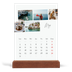 Calendario de mesa con base de madera - vertical  — Descanso de la ciudad [portada]