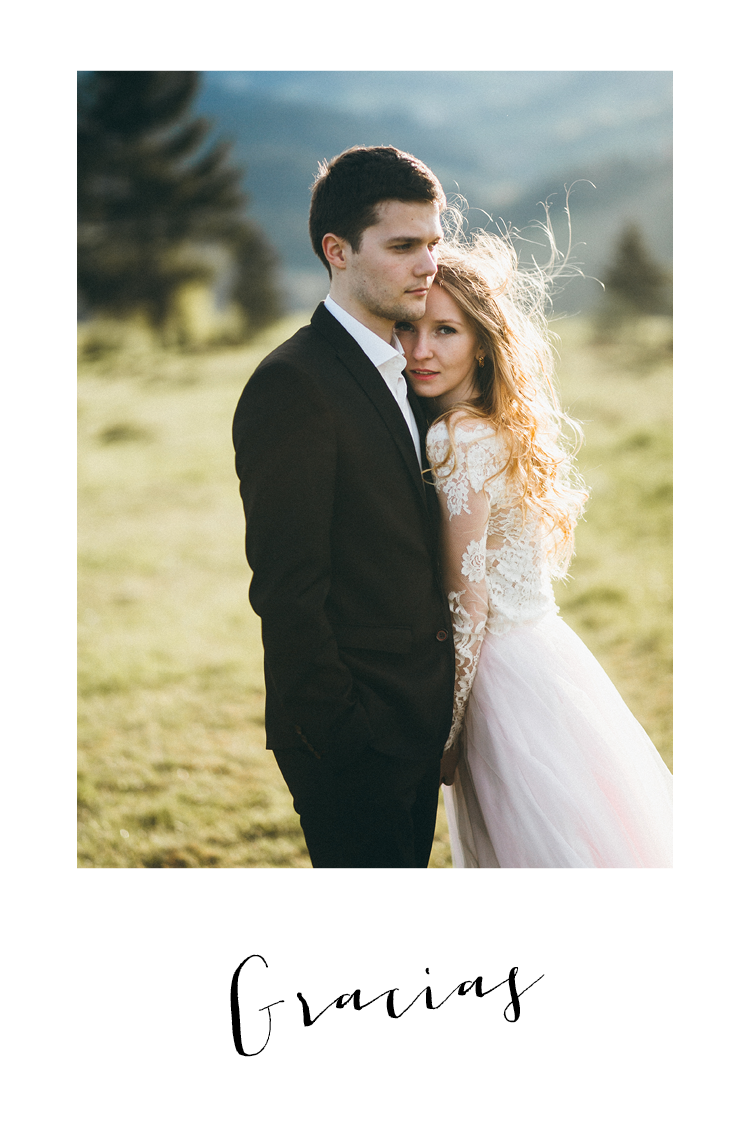 Tarjetas de agradecimiento — Blanco y negro