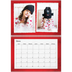 Calendario personalizado doble A4 — Colección de fotos [Febrero]