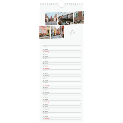Calendario de cocina  — Descanso de la ciudad [Enero]