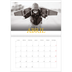 Calendario personalizado doble A4 — Estilo Heritage [Abril]