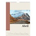 Calendario personalizado A4 — Lugares del mundo [Abril]