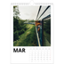 Calendario personalizado A4 — White space [Marzo]