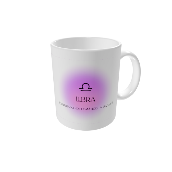 Tazas personalizadas — Degradado astrológico - Libra