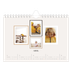 Calendario personalizado A5 — Galería de fotos de pared [Abril]