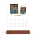 Calendario de mesa con base de madera - vertical  — Scrapbook con estilo [portada]