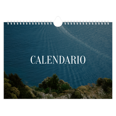 Calendario A4 horizontal — Escapada infinita [portada]