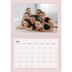 Calendario personalizado doble A4 — Neo Scandi [Abril]