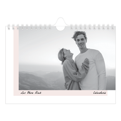 Calendario personalizado A5 — Pantallas de color [portada]