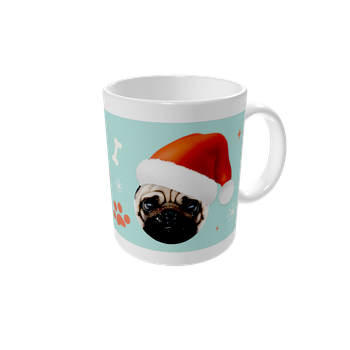 Tazas personalizadas — ¡Guau, qué Navidad!