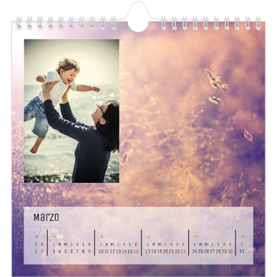 Calendarios Cuadrados — De vuelta a la naturaleza [Marzo]