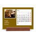 Calendario de mesa con base de madera - apaisado  — Tierra editorial [portada]