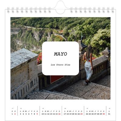 Calendarios Cuadrados — La historia completa [Mayo]