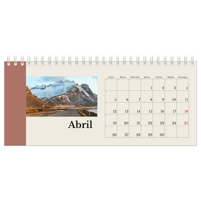 Calendarios de mesa — Lugares del mundo [Abril]
