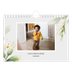Calendario personalizado A5 — Salpicado floral [portada]