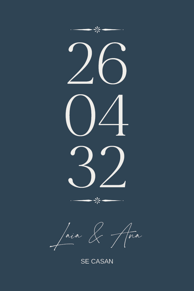 Invitaciones — Pizarra y serifas