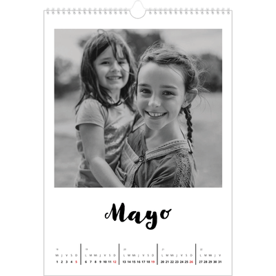 Calendarios A3 — Escrito a mano [portada]