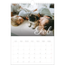 Calendario personalizado A4 — Mes escrito a mano [Febrero]