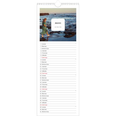 Calendario de cocina  — La historia completa [Marzo]