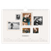 Calendario A4 horizontal — Galería de fotos de pared [Febrero]