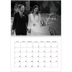 Calendario personalizado doble A4 — Escritura elegante [Enero]