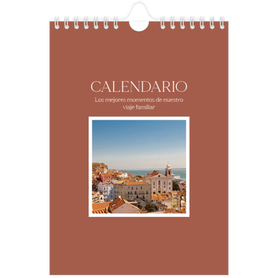 Calendario personalizado A5 — Colores clásicos [portada]