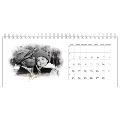 Calendarios de mesa — Efectos fotográficos [Febrero]