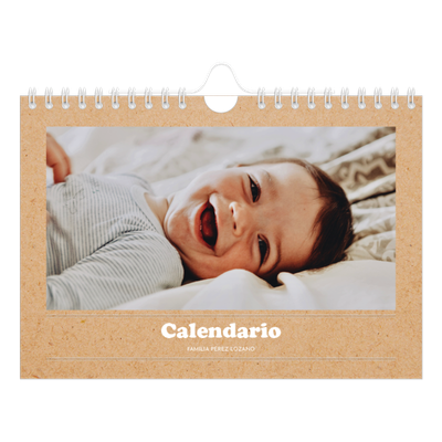Calendario personalizado A5 — Editorial de este año [portada]