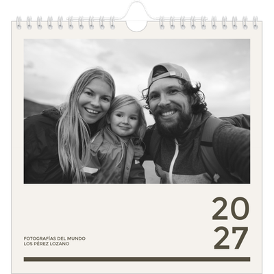 Calendarios Cuadrados — Contemporáneo atrevido [portada]