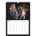 Calendario personalizado A4 — Margen negro [Enero]