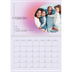 Calendario personalizado doble A4 — Degradado astrológico [Febrero]