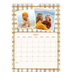 Calendario personalizado A4 — Patrones retro [Enero]