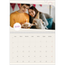 Calendario personalizado doble A4 — Cumpleaños icónico [Marzo]