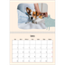 Calendario personalizado doble A4 — Perros y garabatos [Febrero]